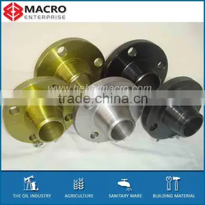 Macro ASME/ANSI B16.5 A105 Forged Carbon Steel Flange thumbnail-1