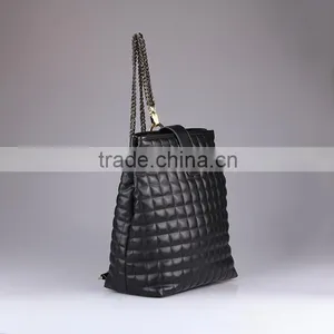 3527 PU Quilted Designer Female Ladies Handbag Wholesale thumbnail-2