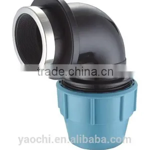 Made in China pp Fitting 90 Deg Female Thread Elbow thumbnail-1