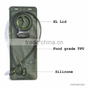 Aquatic Way Food Grade TPU Hydration Bladder Water Reservoir Pack for 2 Liter 2L Backpack System thumbnail-1