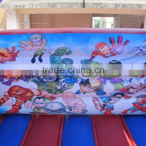 New Design Inflatable Combo Kids Games, Spider Man Bounce Slide for Kids thumbnail-5