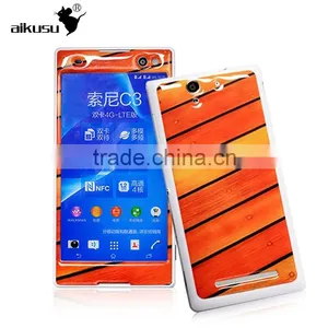 For Sony c3 Epoxy Gel Skin Case,for 4.7'' Mobile Phone Sticker thumbnail-1