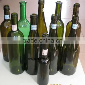 Antique Wine Glass Bottle thumbnail-1