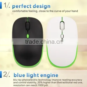 Low Price OEM Exquisite Led Mouse With Fashionable Design thumbnail-2