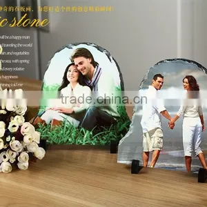 Hot Sale Sublimaiton Slate Stone With White Coating SH-02 ,heat Transfer Slate thumbnail-1
