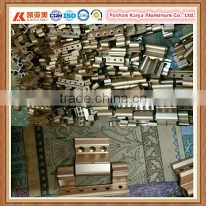 Aluminum Hinge for Door Window Cabinet With Wood Grain Effect thumbnail-1