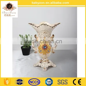 Unique Porcelain Decorative Ceramic Porcelain Flower Vase thumbnail-1