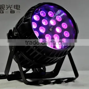 Guangzhou Wholesale High--quality 18Leds 10W RGBW 4IN1 Outdoor LED Par Light/DMX512 thumbnail-5