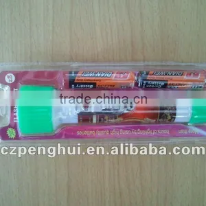 Blister Packing Mini Plastic Torch Sold Well in 2012 thumbnail-1