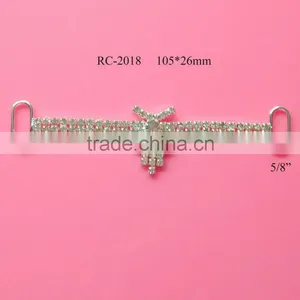 Stock Hot Selling Factory Price Rhinestone Connector for Headband/hairwear(RC-2018) thumbnail-1