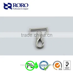 RORO141013 Shiny Nickel Dog Hook for Handbag thumbnail-1