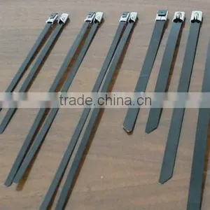 Supply 12*550 Stainless Steel Cable Tie /ladder Type Stainless Steel Ties/universal Clamping Band thumbnail-1