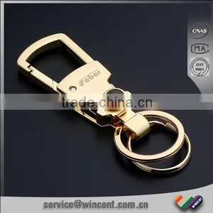 Multi Function Whole Gold Plating Custom Metal Keychain thumbnail-1