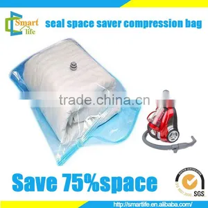 Home Storage Vacuum Transparent Zip Lock Bags for Clothes thumbnail-1