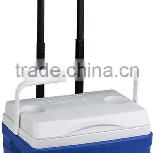 20L Portable Cooler Box With Wheels thumbnail-1