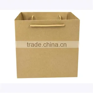 New Product Recycle Eco Friendly Brown Shopping Kraft Paper Bag Most Popular thumbnail-3