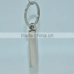 Metal Die Cut Keychains With Embossed Logo thumbnail-5