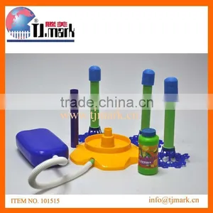 Fun Pop-up Rocket With Bubbles Plastic Toys thumbnail-1