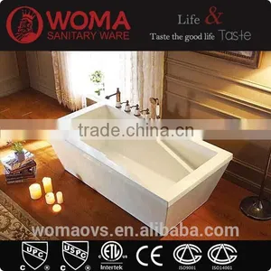Classical Simple Resin Freestanding Tub thumbnail-1