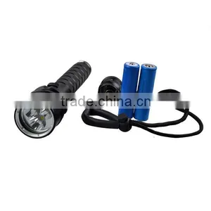 Rechargeable Magnetic Waterproof IP68 Powerful XML-L2 Scuba Torch Led Diving Underwater 100m Flashlight Military Quality Quality Choice thumbnail-4