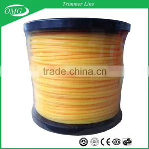 1LB Spool Trigon Shape Nylon Trimmer Line / Grass Cutting Line For Brush Cutter thumbnail-6
