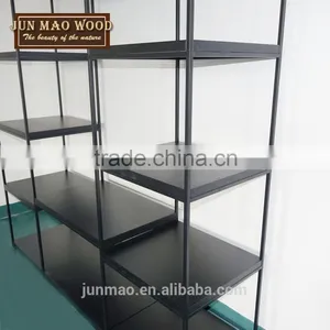 High End Metal and Wood Design Display Furniture for Garment Shop Display Stand thumbnail-2