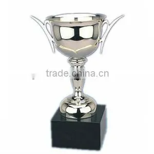 Various Sports Silver Trophy With Different Sizes thumbnail-1