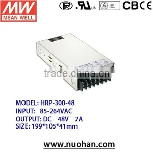 Meanwell 48V Ac/dc Switching Power Supply/300W Single Output With PFC Function thumbnail-1