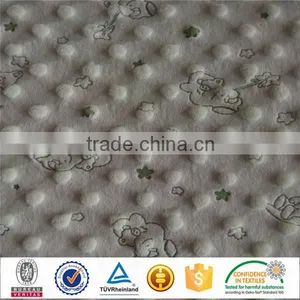 Wholesale Print Minky Dot Fabric thumbnail-2