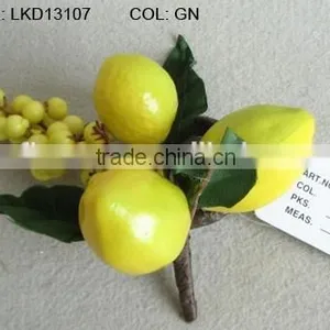 Artificial Handmade Foam Lemons and Berries Napkin Ring thumbnail-3