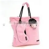 2015 New Fashion Style Pink Microfiber Woman Handbag thumbnail-1