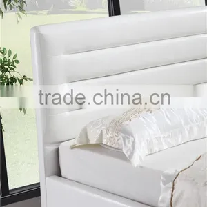 Leather Pu Faux Gas Lift Storage Bed thumbnail-5
