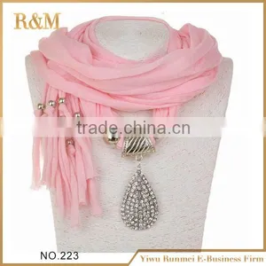 Factory Main Products! Trendy Style Water Drop Lady Scarf for Promotion thumbnail-1