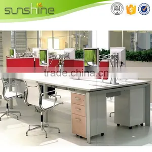 China Supply Office Furniture Opening Style Desk System Office Desk Partition Low Partition thumbnail-3