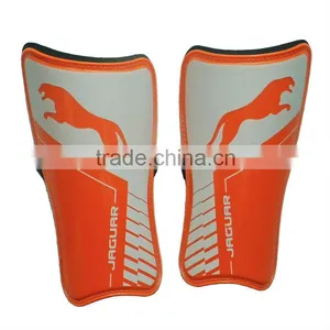 Orange Shin Guards Football Soccer Shin Pads thumbnail-1