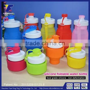 Wholesale Unique Design Silicone Disposable Drinking Bottle thumbnail-1