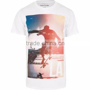 High Quality Sublimation Printed Round Neck Tshirt thumbnail-2