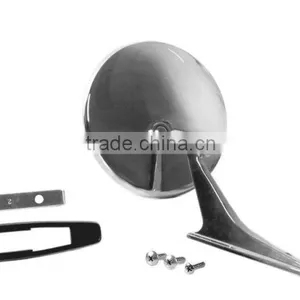 SIDE MIRROR 67 (ROUND)(BOWTIE)(RH=LH)(also CHEVEL 64-68) FOR CV CAMRO/F-BIRD/NVA thumbnail-1