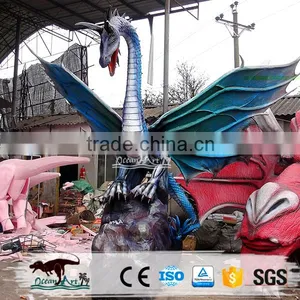 OA 4132 Hot Sale Mythological Animatronic Dragon for Park thumbnail-4
