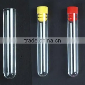 ps Test Tube With Rim Round Bottom Used in Lab thumbnail-1