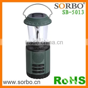 Popular Multifunctional FM Alarm Clock Radio Emergency Lantern With Handheld Solar Rechargeable Torch Light thumbnail-3