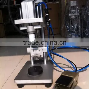 Semi-automatic Perfume Bottle Crimper, Pneumatic Capping Machine thumbnail-1