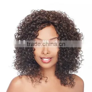 Kinky Curly Hair Weave Curly Synthetic Hair Weave thumbnail-1