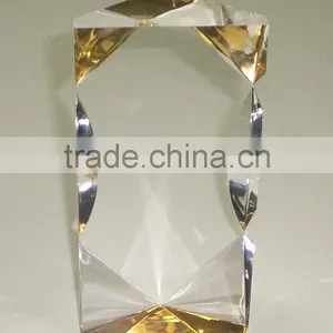 Design Best Selling Blank Glass Crystal Awards Plaque thumbnail-1