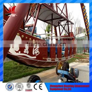 Amusement Park Outdoor Playground Pirate Ship Pirate Boat Ride thumbnail-2