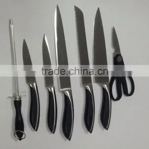 High-grade Kitchen Chef Knife Set Fruit Knife Multi-purpose Knife Sharpener Universal Cutting Stainless Steel Kitchen Knives thumbnail-2