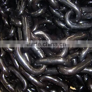 CCS Certificate Black Painted Round Link Chain thumbnail-3