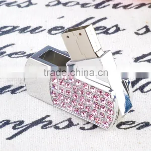 2016 New Product Crystal Heart Shape Usb Flash Drive thumbnail-5