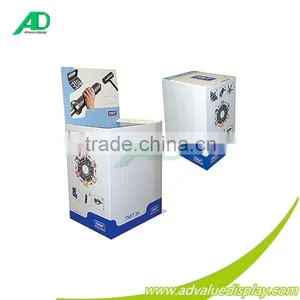 4C Printed Cardboard Recycling Dump Bins for Chocolate thumbnail-4