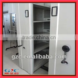 CE ISO9001 Office Filing Cabinet Manual Mobile Shelving Library Storage Solution thumbnail-1